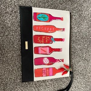 Kate spade hot sauce clutch